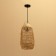 Lamp ceiling from the rattan "Buan" 1x120W, E27, 20x20x40 cm