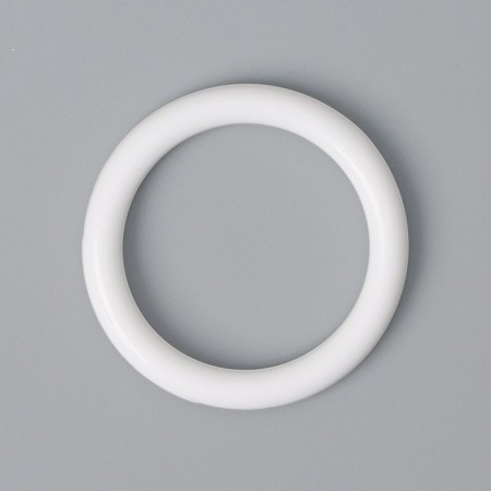 Binide cornice, 180 cm, d = 2.8 cm, white color-3