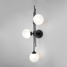 Wall lamp EUROSVET VOLVER 50383/3, G9, 3x40W, 220x290x750 mm, black color
