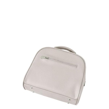 Bag Women's claim. Kozh, lightning, gray color-2