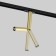 Technical TR142-1-6W4K-BS, LED, 6 W, 81.5x30x325 mm, 480 lm, 4000k, brass