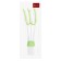 Torso brush for cleaning hard -to -reach places in a car, 16 cm, green