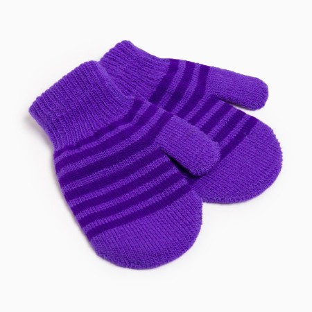 Mittens of nully Minaku children's, col. Violet, district 12-14 (13-14 cm)-1