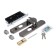 A set of lock for the Chinese door R2L, C C/M, with handles, left