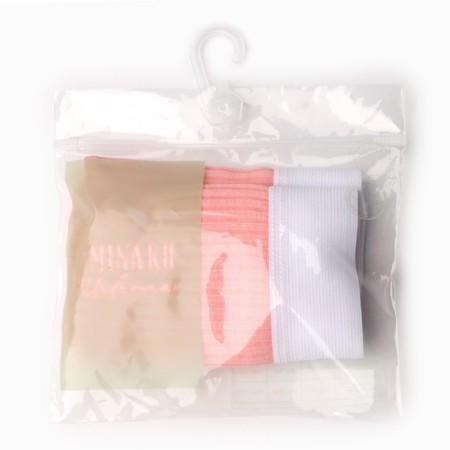 Credes of slips minku Rubber size 44-46, pink color-6