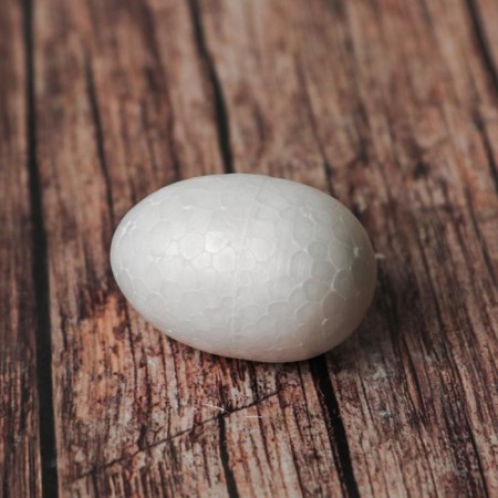 Figure for crafts and decoration “Egg” (set 12 pcs), size 1 pcs: 2.5 × 4 cm-1