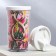 Thermost man with the insert "Tulips March 8" 250 ml
