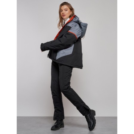 Ski jacket women's, size 54, black color-20