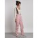 Semicunners of winter winter, size 48, light pink color