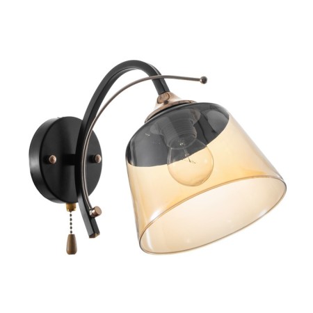 Bra 73194/1 E27 40W Black-gold 27x16x20 cm