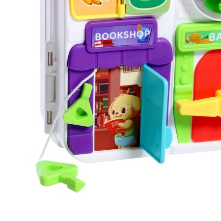 Developing toy Children's "Biziborn. Mishkin house "-16