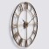Wall clock, series: loft, "talent", discrete move, D-60 cm