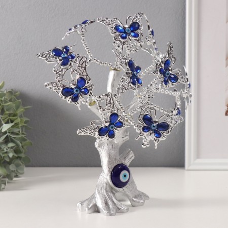 Souvenir from the evil eye "Tree with butterflies" 7x12x26 cm-1