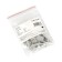 Set of plugs (for alm010s profile) 10 pcs, white