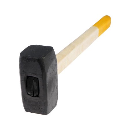 A sledgehammer forged scrap, 5 kg, wooden handle-2