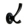 Furniture hook Cappio Cone, two -rod, black