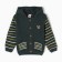 Knitted jumper for a boy, green color, height 92 cm