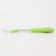 Spoon for nursery for feeding silicone, from 5 months, green color