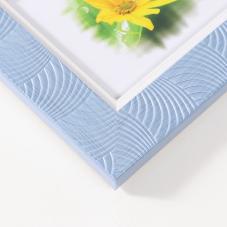Photo frame plastic 10x15 cm "arc" blue 20.5x15.3 cm-3