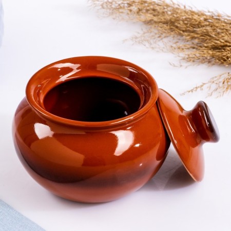 Ceramic pot for baking "Tandy" standard, 0.5l-1
