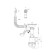 Siphon for sipi "Ani Plast" grotto A1042S, 3 1/2 "x40 mm, stainless steel grate d = 70 mm, round overflow