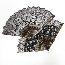 Fan plastic, textile 