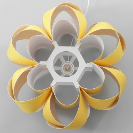 Lamp Bayerlux "Tracy" E27 15W yellow 45.5x42.5x26.5-126 cm-5
