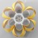Lamp Bayerlux "Tracy" E27 15W yellow 45.5x42.5x26.5-126 cm