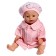 Clothing for dolls "raincoat with beret"
