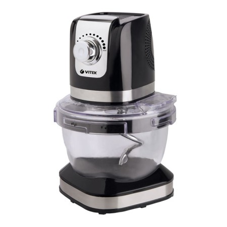 Vitek VT-1434, 1000 W, 4 l, 12 speeds, 3 nozzles, black and silvery