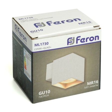 Wall lamp Feron ML1730, IP20, GU10, 35 W, 85x60x75 mm, white color-7