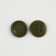 A set of buttons, thermo-, chemical and fireproof, 4 punctures, d = 17 mm, 25 pcs, haka color