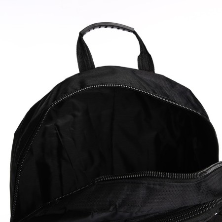 A backpack on a zipper with an increase, 65l, 4 outer pockets, black color-8