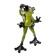 Souvenir Polystone Lak "Frog photojob" 12x5.5x9.5 cm
