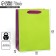 Gift package two-tone, packaging, “light green”, MS 18 x 23 x 10 cm