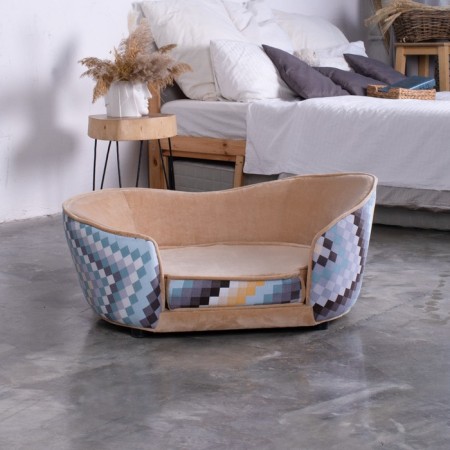 Sulperion Teddy, 86x54x37 cm, furniture fabric, size m, beige-5
