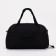 Sports bag with lightning, external pocket, suitcase holder, black color