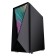 The GMNG GG-CC100 case is black without BP ATX 5x120mm 2xusb2.0 1xusb3.0 Audio Bott PSU