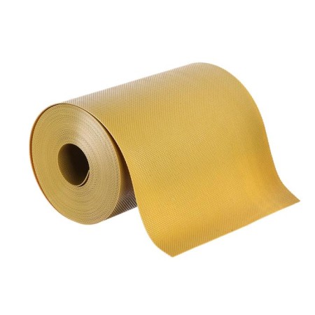 Border tape, 0.2 × 10 m, thickness 1.2 mm, plastic, yellow, Greengo-5