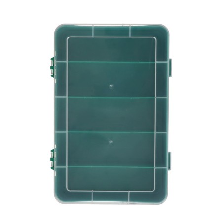Box for trifles K-12, plastics, 19 x 12.5 x 4.7 cm, green-3