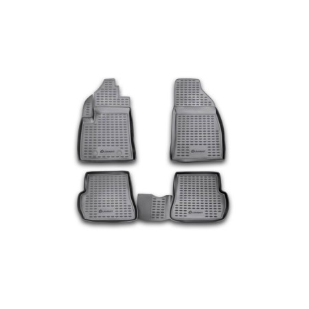 Rugs in the Ford Fusion 09/2002-2016, Fiesta 2002-2008, 4 pcs. (polyurethane)