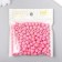 Beads for creativity tree "Festive pink" D-0.8 cm, set of 20 g
