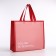 Bag without fastening, pink color