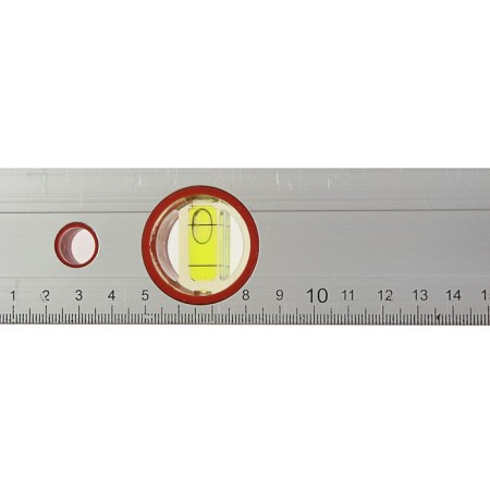 Aluminum level Sparta, 200 cm, 3 eye, ruler-1