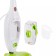 Steam mop KitFort KT-1060, 1300 W, 300 ml, cord 4.7 m, white-green