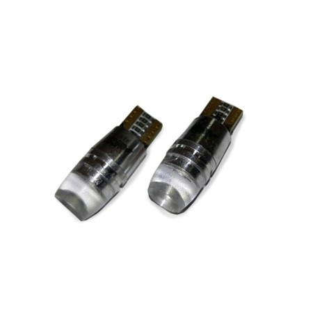 LED lamp T10 C026 / White / (W2.1X9.5D) canbus 3W PSB, blister, set 2 pcs-2