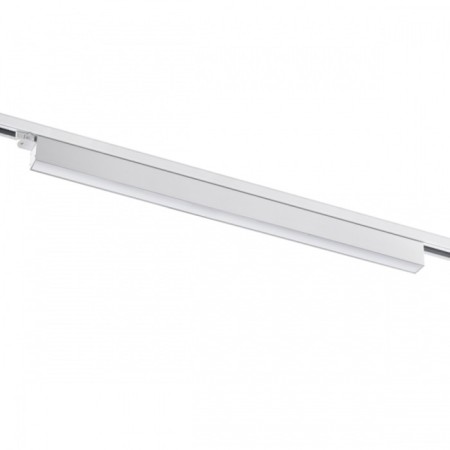 The lamp is a three -phase track LED Novotech. Iter, 40W, LED, 79x853x36 mm, white color