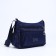 Bag Cross-Bodi with a zipper, blue color