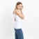 Female T -shirt, white color (Bianco), size 46/48 (M/L)