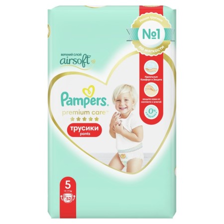 Pampers Premium Care, 12-17 kg, 52 pcs.-1